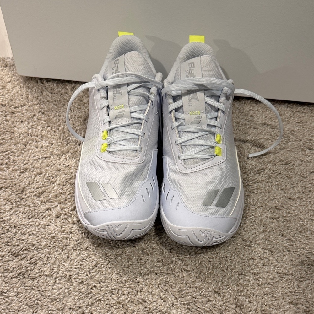 Babolat Women's Athletic Shoes - White and Yellow